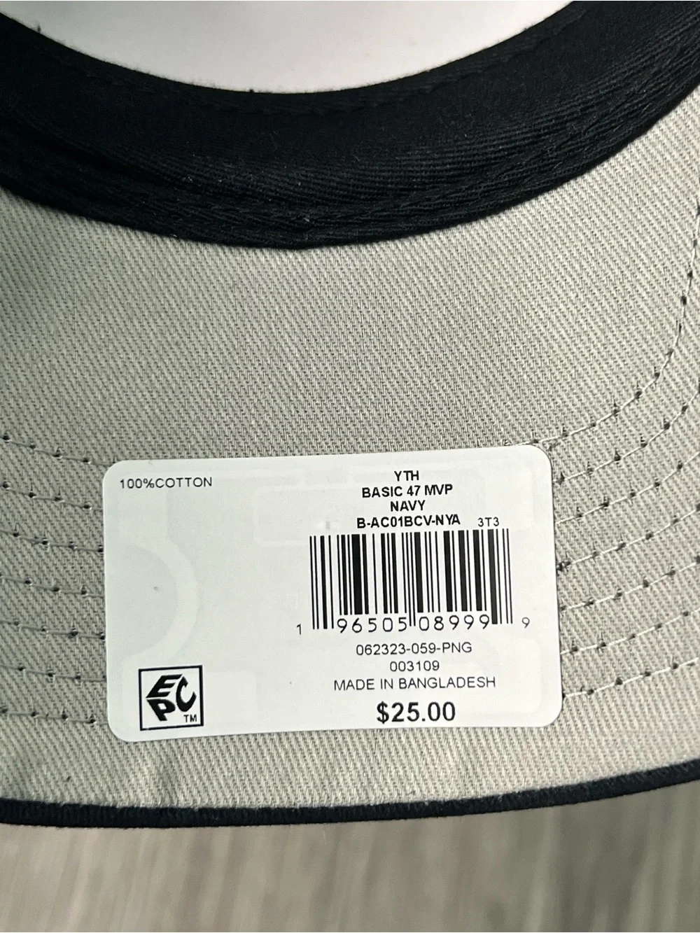 ’47 Youth Dark Navy Atlanta A Logo Adjustable Cap